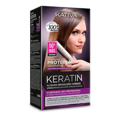 Jag Couture London Kativa Keratin Brazilian Straightening Xpress Set 3 Pieces