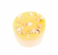 Jag Couture London Lemon Cup - Fresh Cream And Lemon Oil Encased In A White Chocolate Shell With A Crunchy Hazelnut Topping 12G