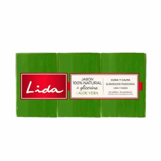 Jag Couture London Lida Glycerin Natural Soap 3x175g