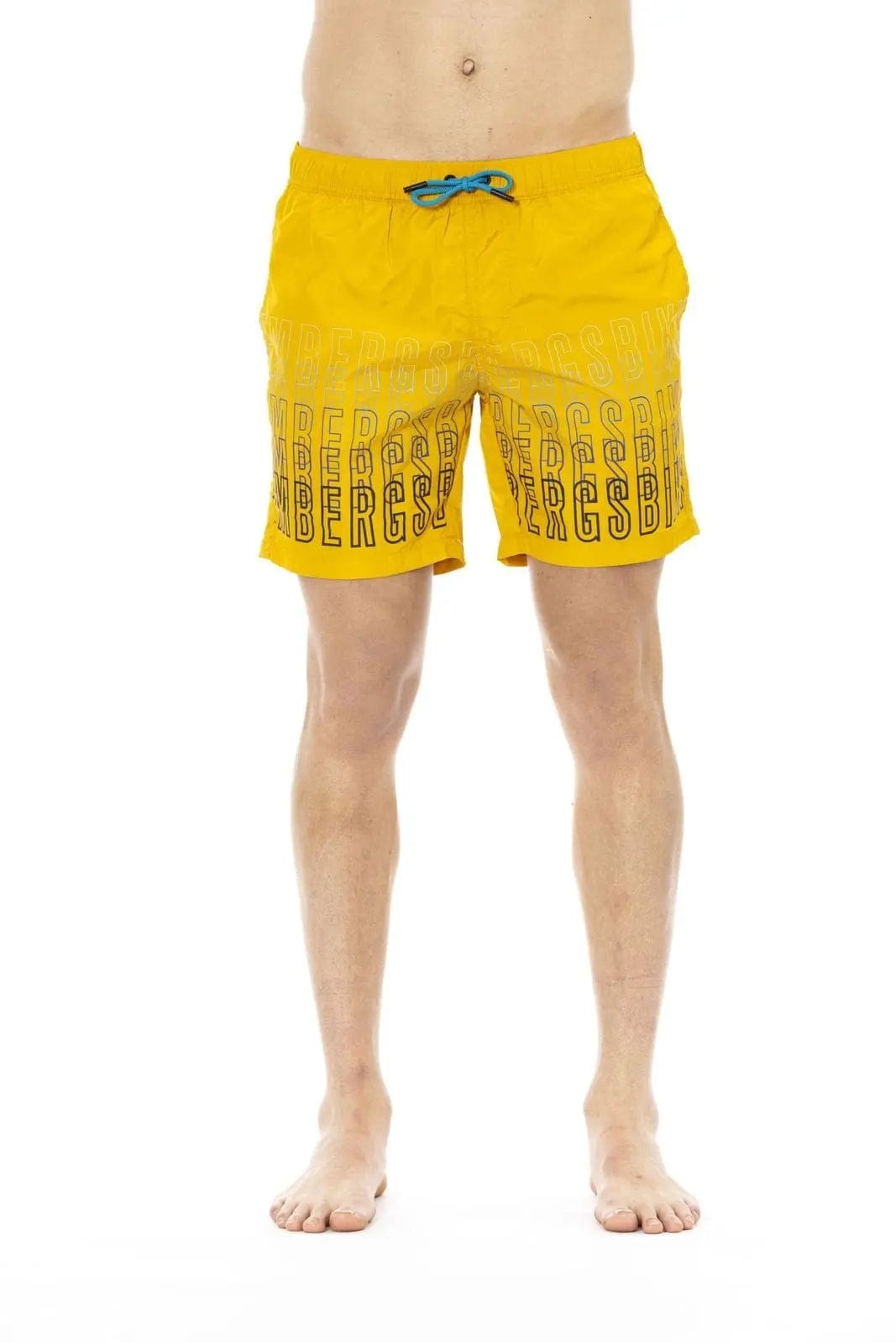 Jag Couture London M Bikkembergs Beachwear - BKK1MBM02 - Yellow