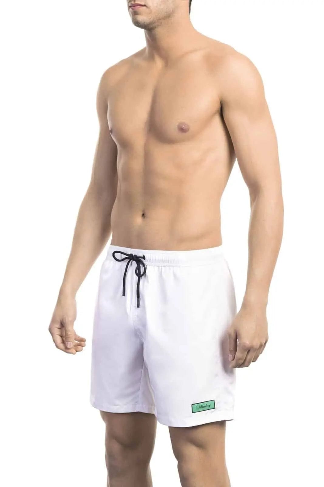 Jag Couture London M Bikkembergs Beachwear - BKK1MBM10 - White