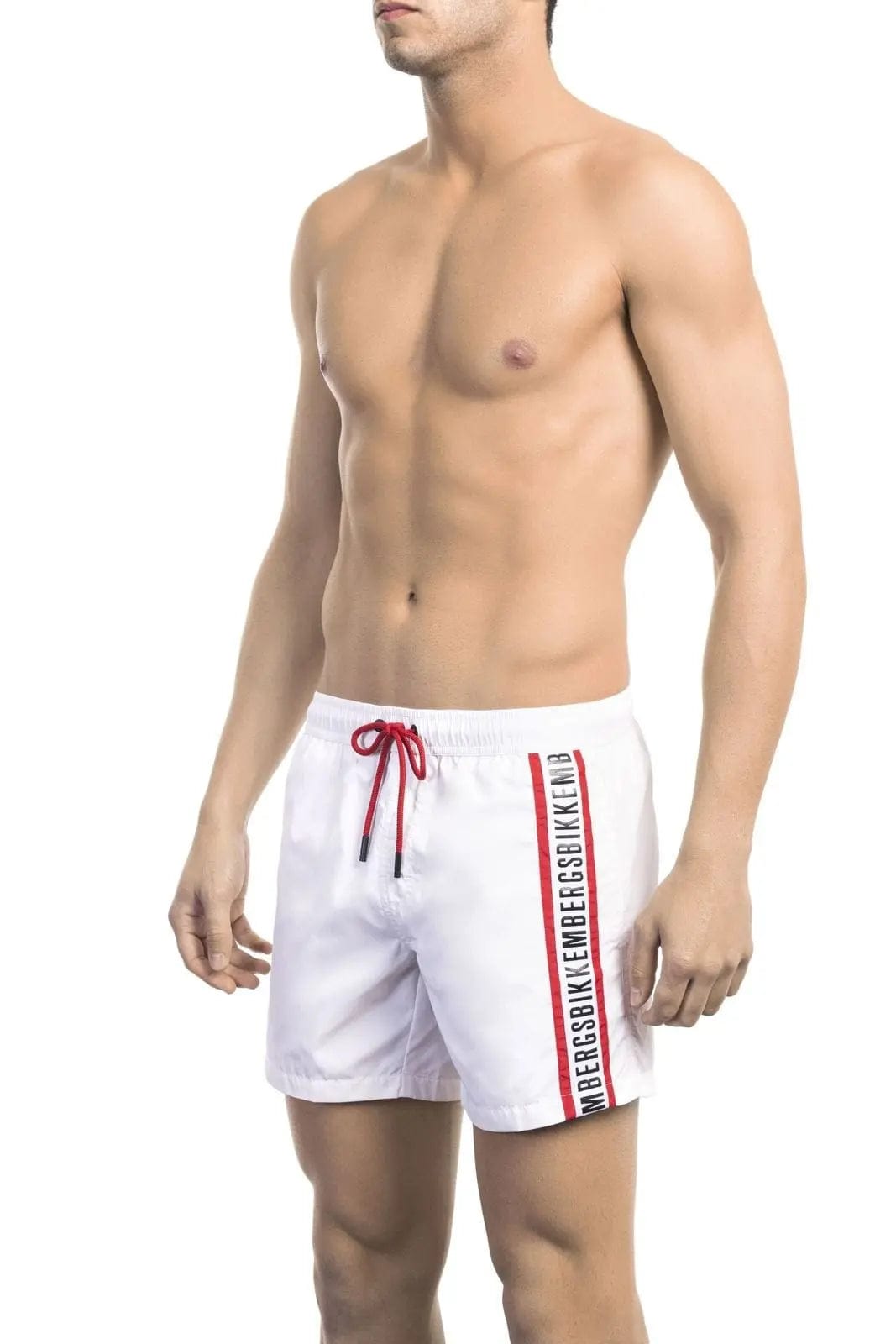 Jag Couture London M Bikkembergs Beachwear - BKK1MBS01 - White