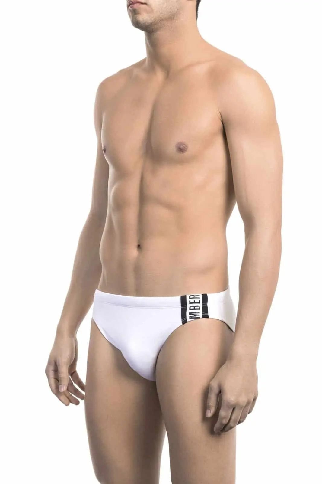 Jag Couture London M Bikkembergs Beachwear - BKK1MSP02 - White