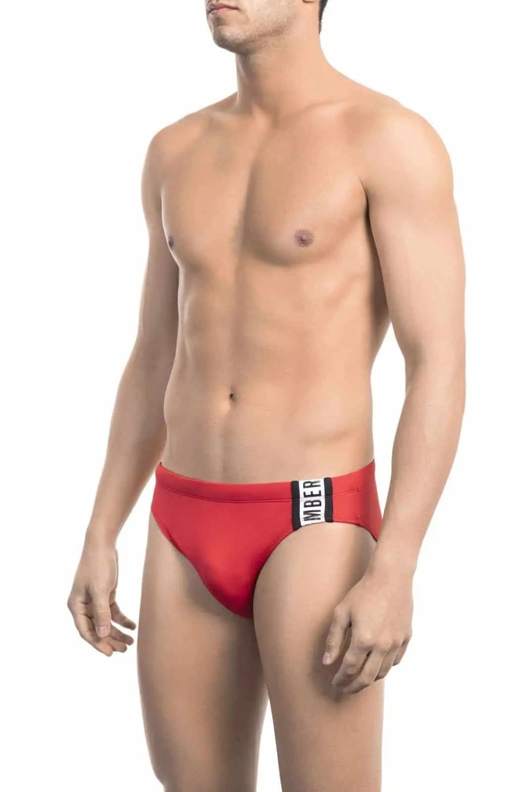 Jag Couture London M Bikkembergs Beachwear - BKK1MSP03 - Red