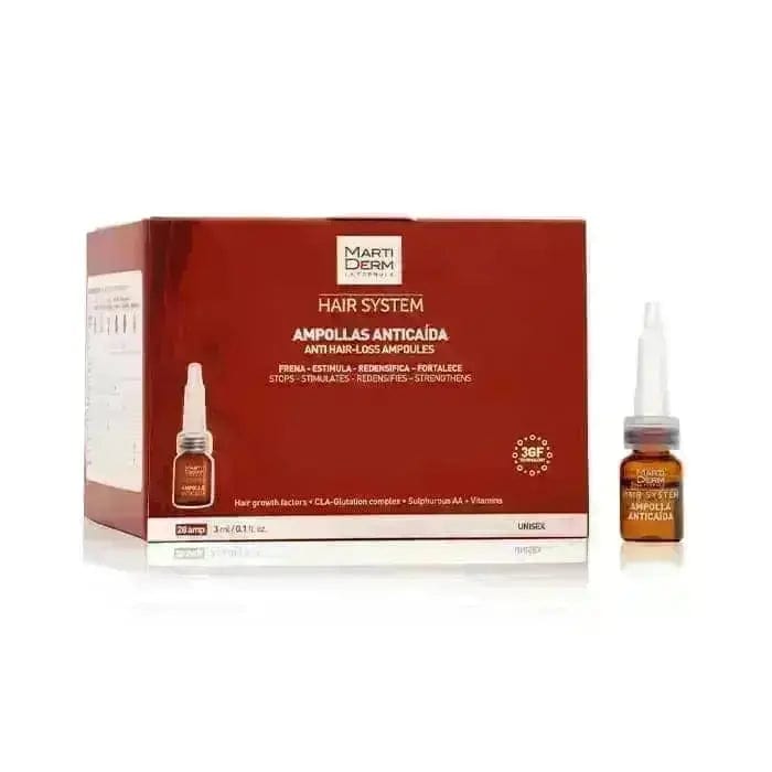 Jag Couture London Martiderm Hair System Anti-Hair Lose 28 Ampoules