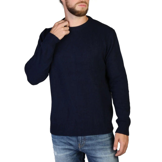 Jag Couture London MEN 100% Cashmere Sweater- C-NECK-M - Blue