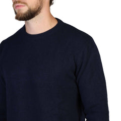 Jag Couture London MEN 100% Cashmere Sweater- C-NECK-M - Blue