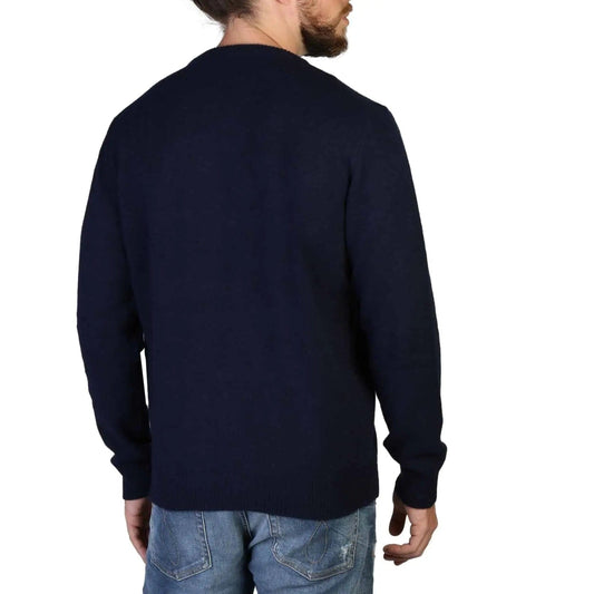 Jag Couture London MEN 100% Cashmere Sweater- C-NECK-M - Blue