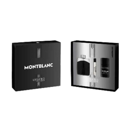 Jag Couture London Montblanc Legend Eau De Toilette Spray 100ml Set 3 Pieces