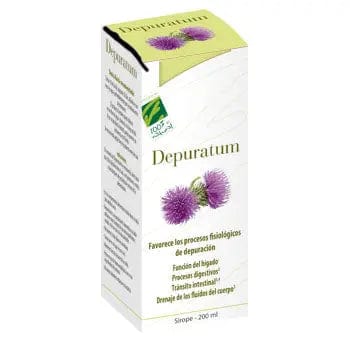 100% Natura Jag Couture London New York Depuratum 200ml bottle, natural skincare product with clean, minimalist design.