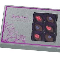 Jag Couture London - New York 12 Handmade English Rose And Violet Creams In A Beautiful Window Gift Box