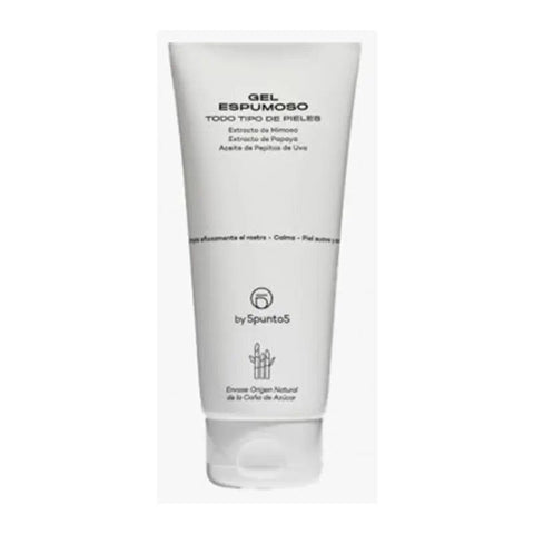 Jag Couture London 5Point5 Foaming Gel in 200ml bottle, with pump dispenser and sleek packaging, suitable for skincare or cleansing.