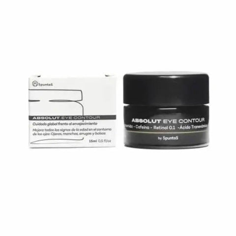 Jag Couture London 5punto5 Absolut Eye Contour 15ml with applicator brush, designed to refresh and hydrate the eye area.