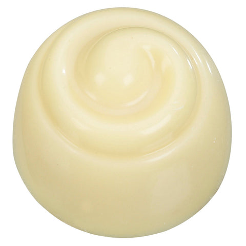 Jag Couture London apricot white chocolate with apricot ganache filling, 14.2g, showcasing the elegant chocolate piece.