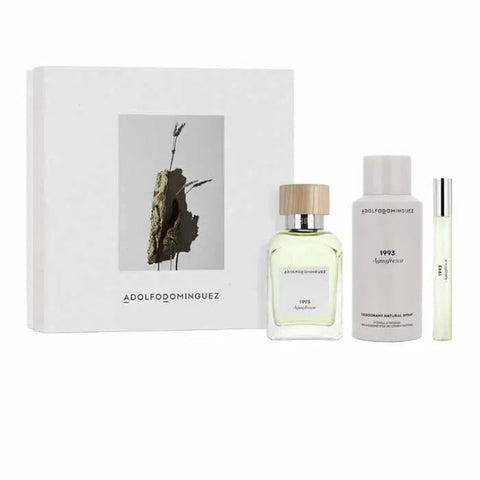 Set of three Jag Couture London Agua Fresca Eau De Toilette Spray bottles, each 120ml, with colorful packaging and elegant design.