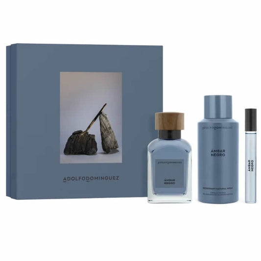 Jag Couture London - New York AD Ambar Negro Eau De Parfum Spray 120ml Set 3 Pieces