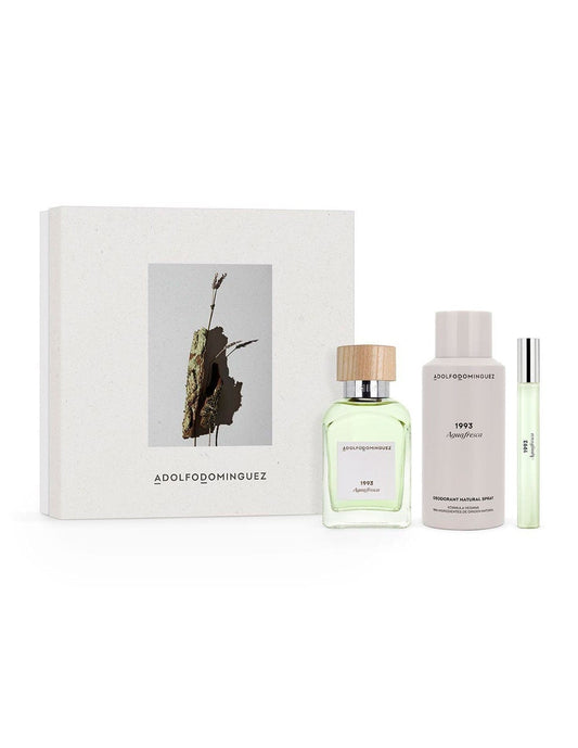 Jag Couture London - New York Adolfo Dominguez Agua Fresca De Hombre Eau De Toilette 120ml Spray Eau De Toilette 10ml Desodorante 150mlvaporizador