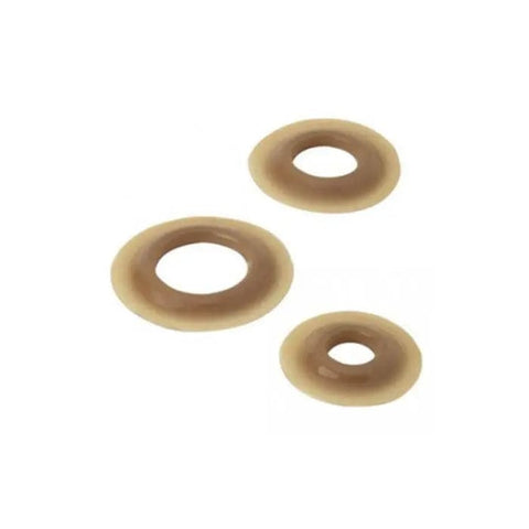 Set of 30 ADT Ostomy Semicircular Barrier Rings by Jag Couture London-New York, shown in a close-up image.
