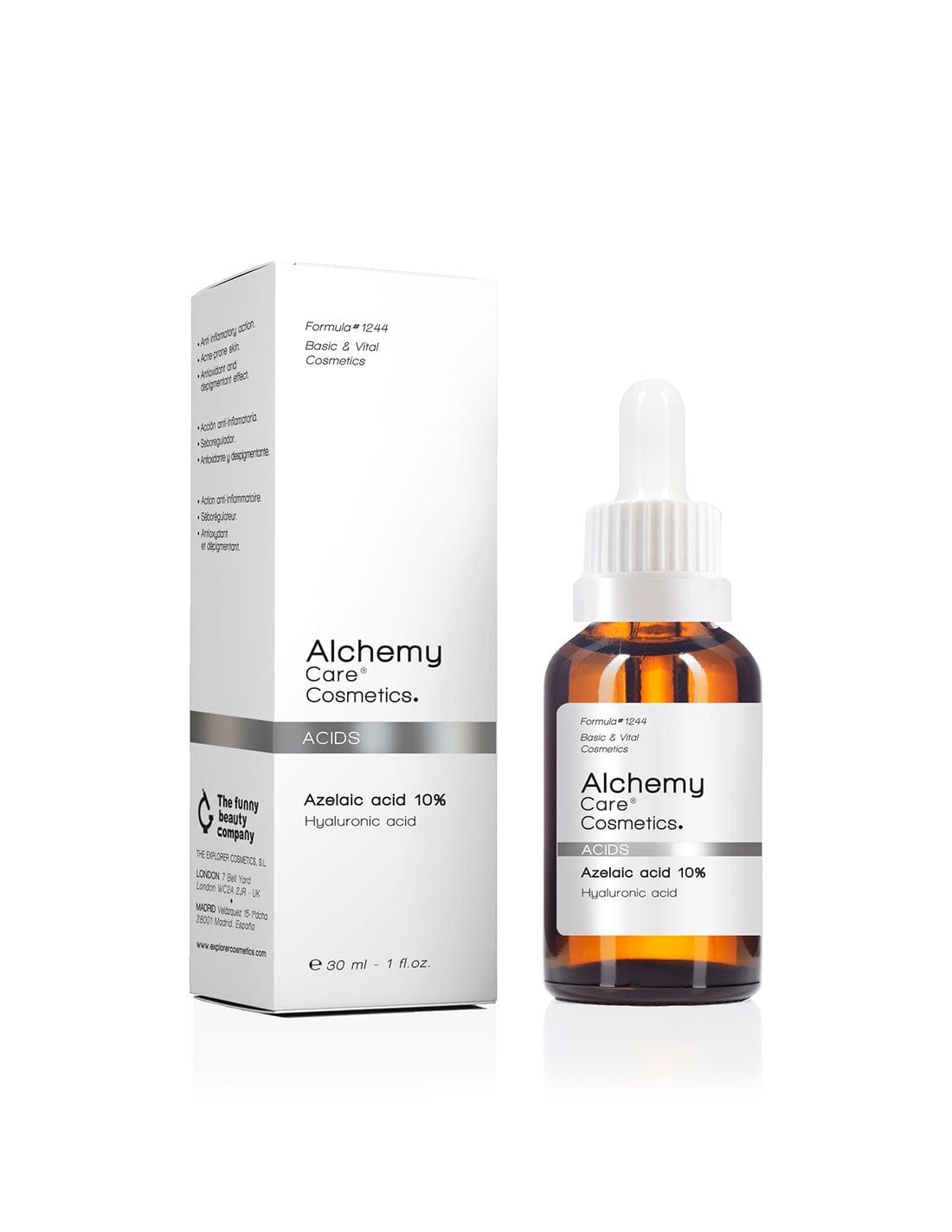 Jag Couture London - New York Alchemy Care Cosmetics Azelaic Acid 10 Sérum 30ml