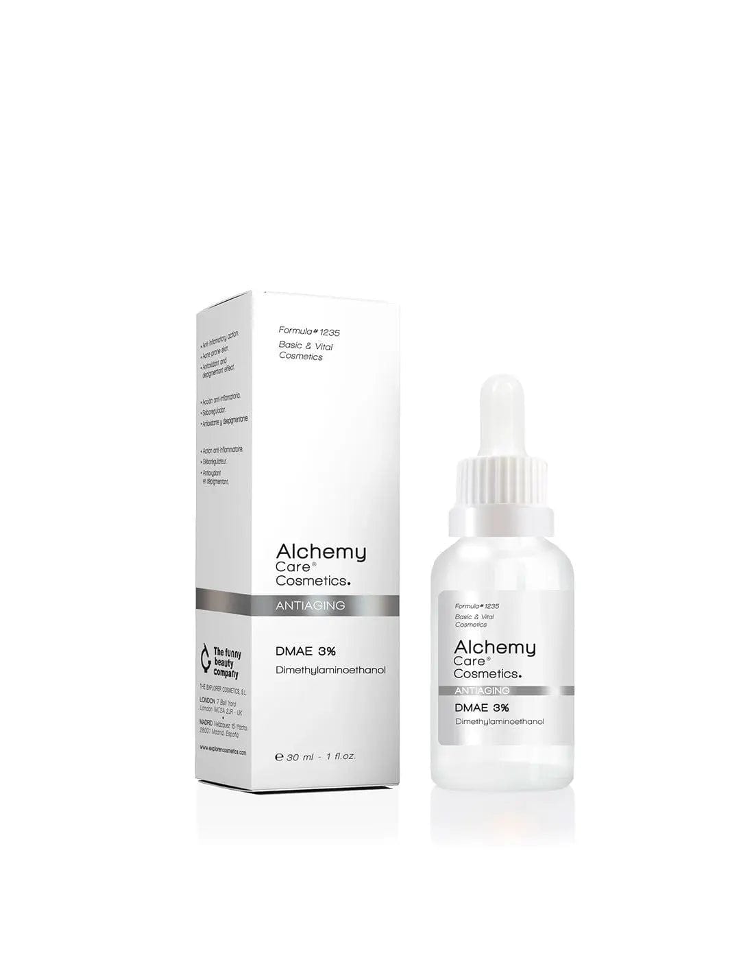 Jag Couture London - New York Alchemy Care Cosmetics Dmae 3 Sérum Antiedad 30ml