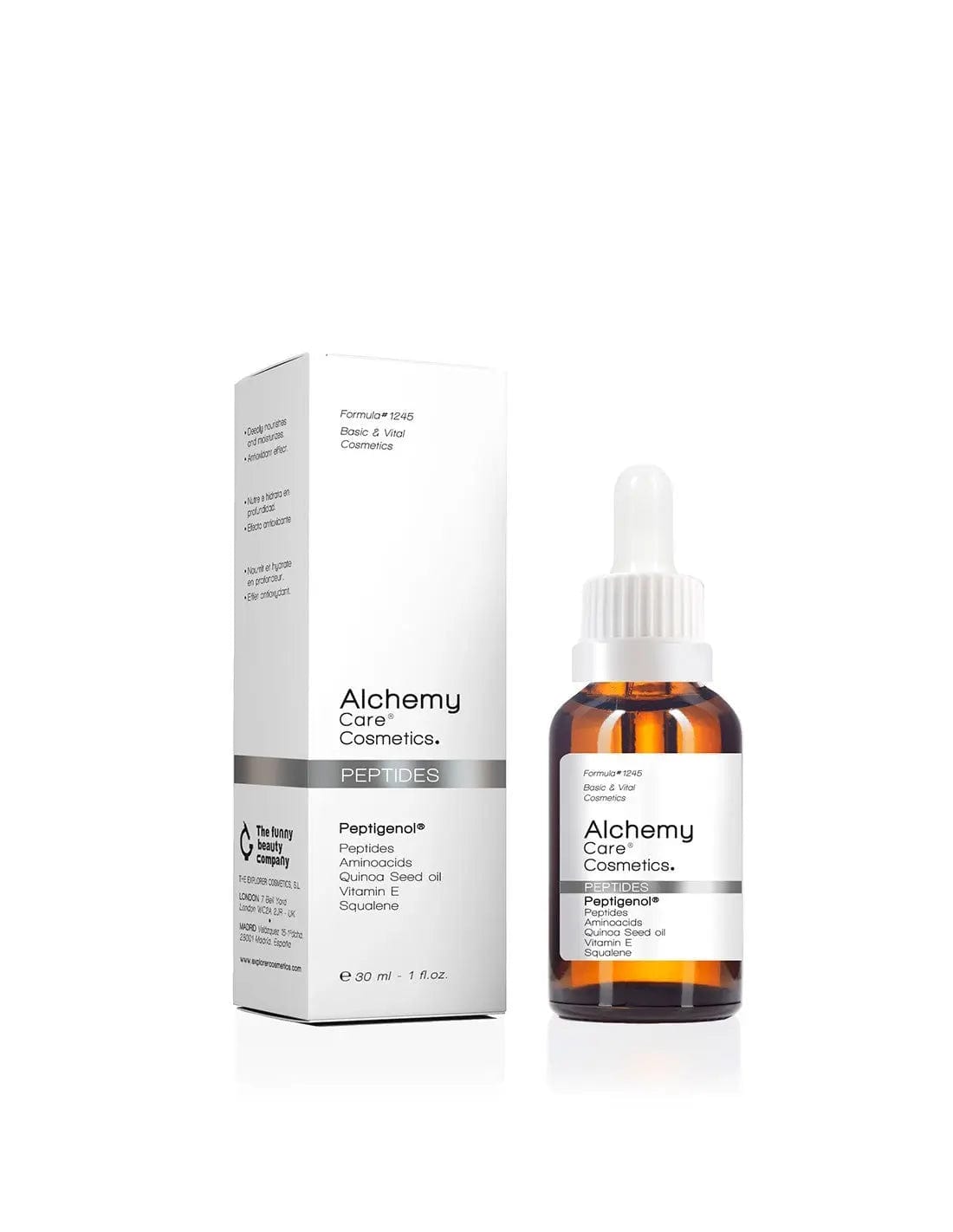 Jag Couture London - New York Alchemy Care Cosmetics Peptigenol Sérum 30ml