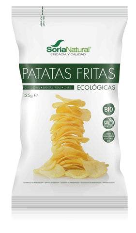 Jag Couture London New York Alecosor Ecological Large Bag of crispy potato chips in eco-friendly packaging.