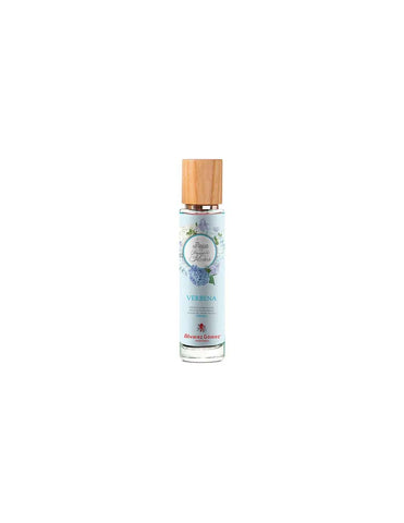 Alvarez Gómez Agua Fresca De Flores Verbena spray in 30ml bottle, featuring floral and verbena scent, displayed with the spray nozzle visible.