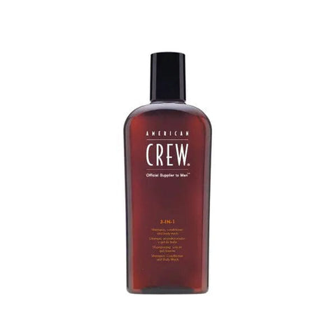 American Crew 3-in-1 hair, body, and face spray in a 250ml bottle by Jag Couture London New York.