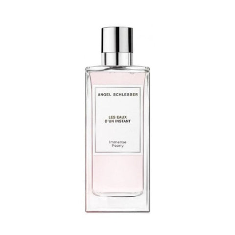 Angel Schlesser Les Eaux D'Un Instant Inmense Peony Eau De Toilette spray 150ml, elegant floral fragrance with peony notes.