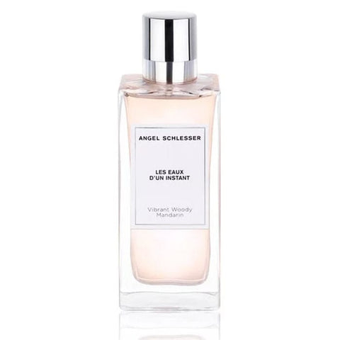 Angel Schlesser Les Eaux D´Un Instant Vibrant Woody Mandarin Eau De Toilette spray, 100ml, with fresh citrus and woody notes.