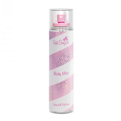 Aquolina Pink Sugar body lotion by Jag Couture London, 236ml bottle with pink packaging and floral scent details.