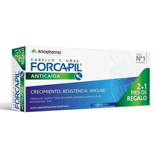 Jag Couture London - New York Arkoharma Forcapil Anti-Hair Loss 90 Capsules