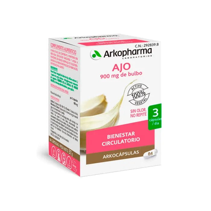 Jag Couture London - New York Arkopharma Arkocapsulas Garlic 84 Capsules