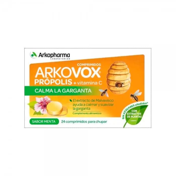 Jag Couture London - New York Arkopharma Arkovox Propolis Vitamin C Mint Flavour 24 Tablets