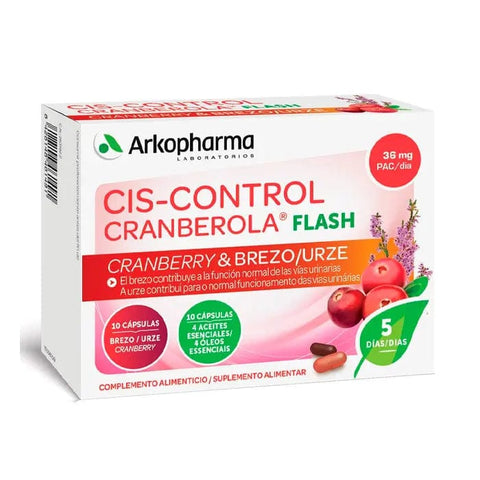 Arkopharma Cis-Control Forte 14 envelopes, herbal supplement for digestive health, with natural ingredients, from Jag Couture London - New York.