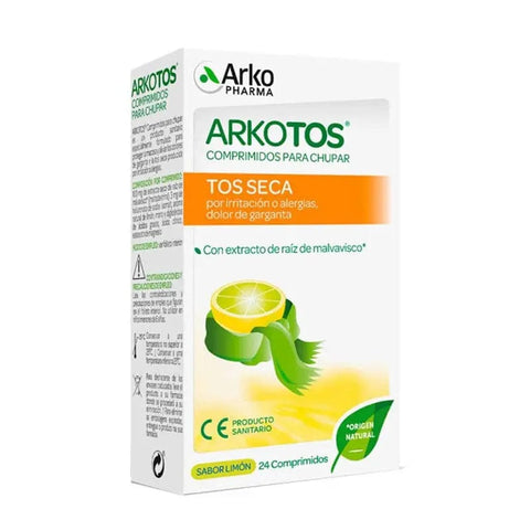 Box of Arkopharma Cough 24 Tablets from Jag Couture London New York, featuring packaging and product details.