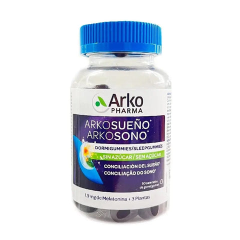Jag Couture London - New York Arkopharma Sleep Gummies, 60 gummies, soft and flavorful for restful sleep.