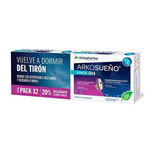 Jag Couture London - New York Arkorelax Sleep Cronoliberac 30 Tablets 2 Units