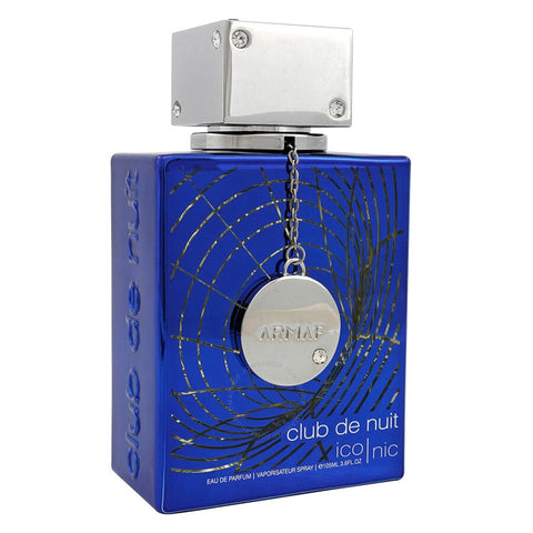 Armaf Club De Nuit Iconic Eau De Parfum 105ml spray with elegant bottle, showcasing the luxury fragrance by Jag Couture London New York