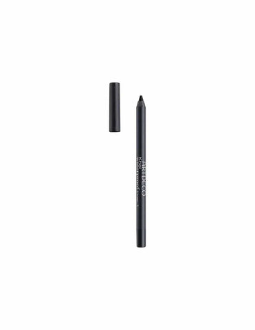 Jag Couture London New York Artdeco eye liner khol liner WTP, close-up of black pencil with sharp tip and sleek packaging.