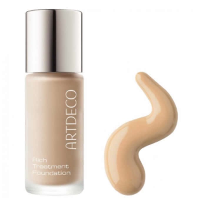 Jag Couture London - New York ARTDECO Rich Treatment Foundation Makeup 21 Delicious Cinnamon