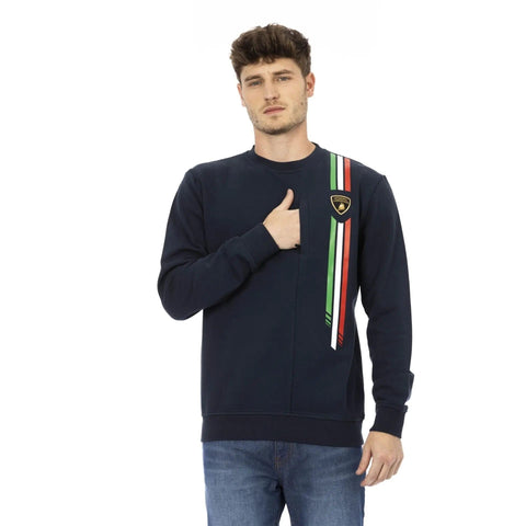 Jag Couture London New York Automobili Lamborghini 72XBI017CJ315_240BLUACHELOS fashion accessory with bold blue and yellow design.
