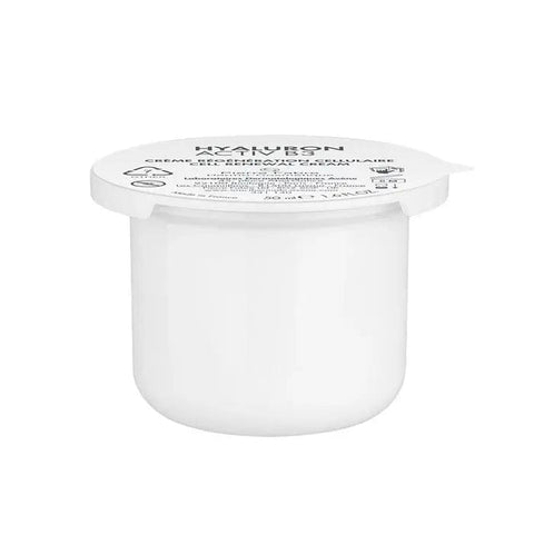 Refill tube of Avene Hyaluron Activ B3 Cellular Regenerating Cream, 50ml, with blue and white packaging and product label visible.