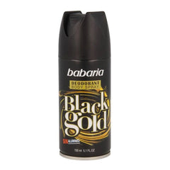Jag Couture London - New York Babaria Black Gold Deodorant Spray 150ml+50ml Free