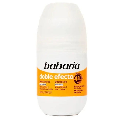 Jag Couture London New York Babaria Desodorante Roll-On Doble Efecto 50ml, natural deodorant with double effect in a sleek bottle