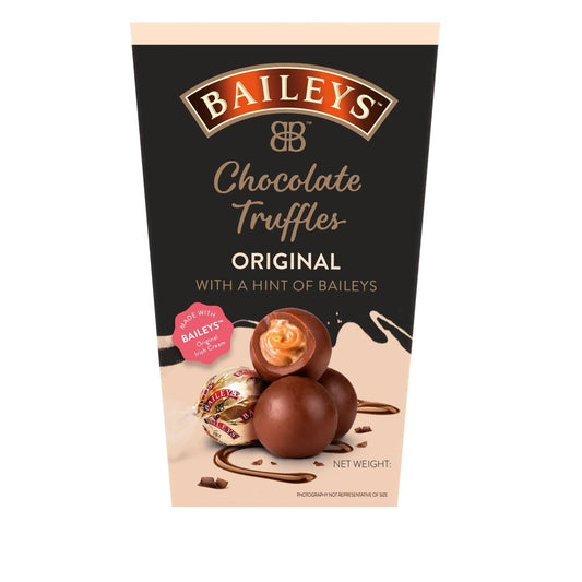 Jag Couture London - New York Baileys original twist wrapped truffles in carton