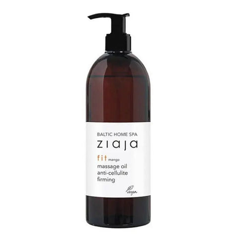 Baltic Home Spa Fit massage oil by Jag Couture London - New York, 490ml, with firming and anti-cellulite properties, shown in a bottle.