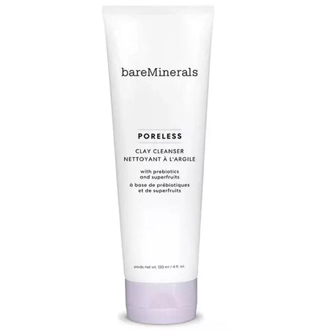 Bareminerals Poreless Clay Cleanser in 120ml jar, designed for deep pore cleansing, from Jag Couture London New York.