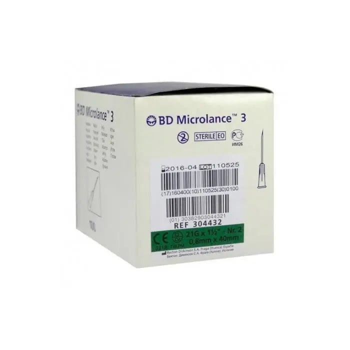 Jag Couture London - New York BD Microlance Needle 0,8mm x 40mm 100 Units