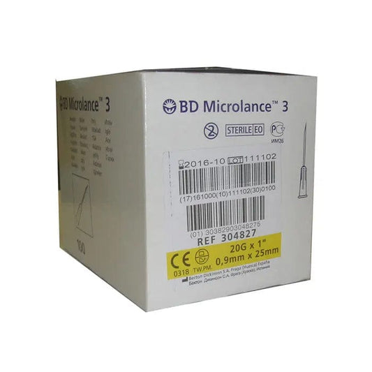 Jag Couture London - New York BD Microlance Needle 0,9mm x 25mm 100 Units